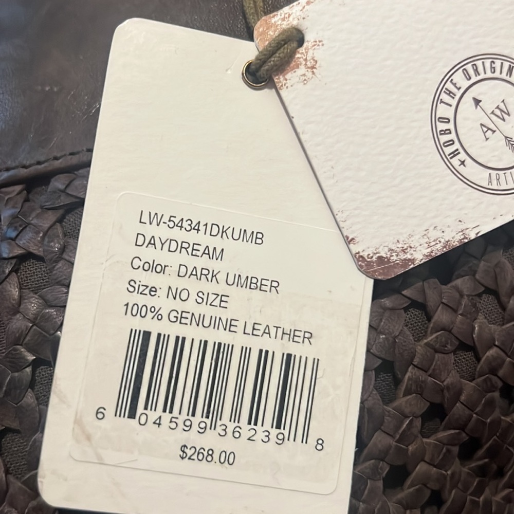 NWT Hobo Daydream Leather Crossbody Bag in Dark Umber - Picture 4 of 9